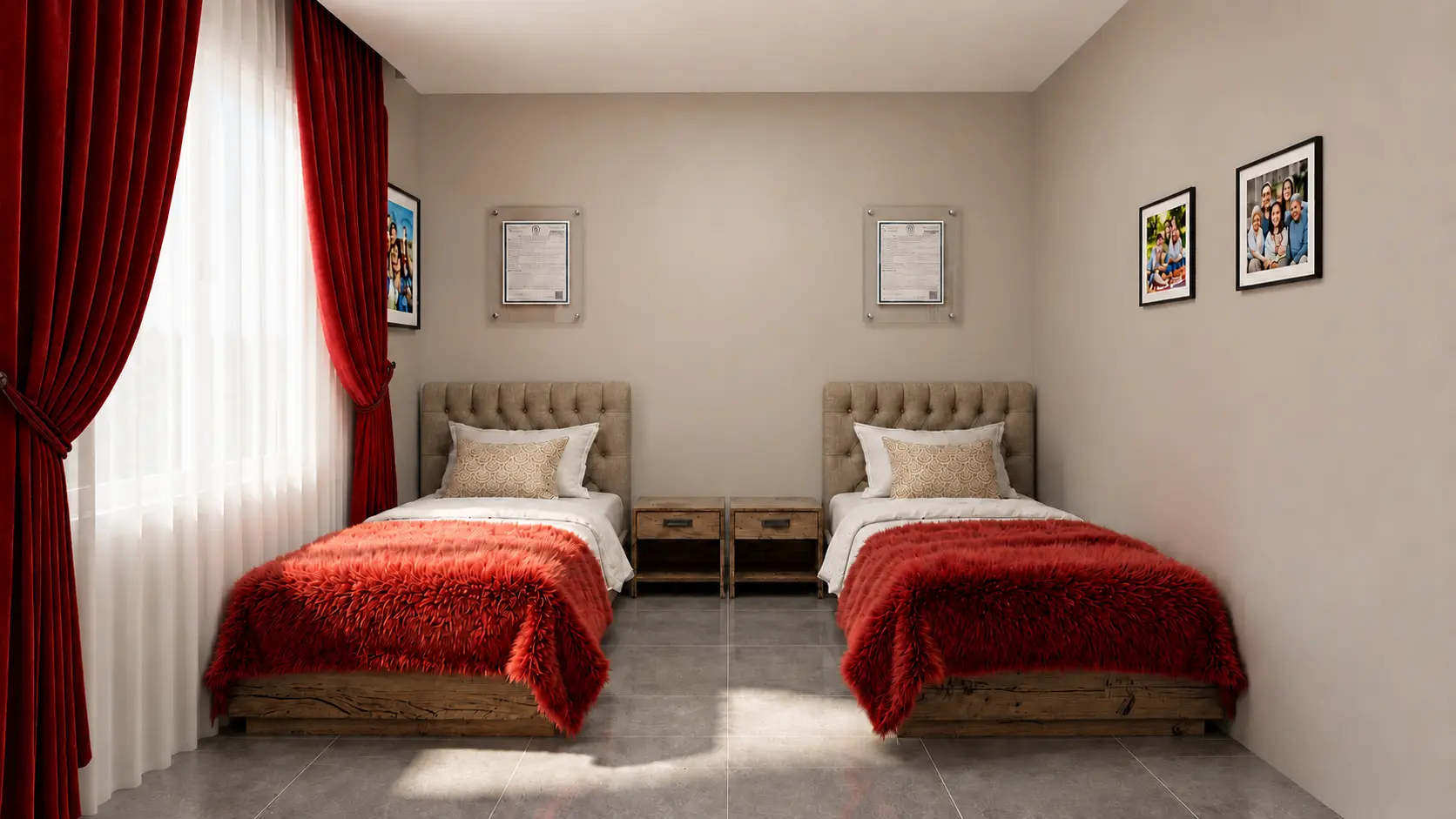 Habitación de la residencia